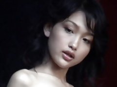 亚州与长长的指甲给 bj 在床上