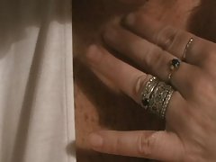热布鲁内特吸一个真正巨大的公鸡