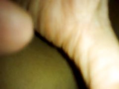 穿着围裙的熟女吸送货人关闭